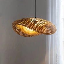 Carregar imagem no visualizador da galeria, Lustre Pendente de Bambu