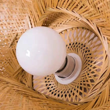 Carregar imagem no visualizador da galeria, Lustre Pendente de Bambu