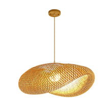 Carregar imagem no visualizador da galeria, Lustre Pendente de Bambu