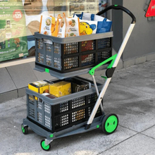 Carregar imagem no visualizador da galeria, Carrinho de Compras Dobrável e Portátil
